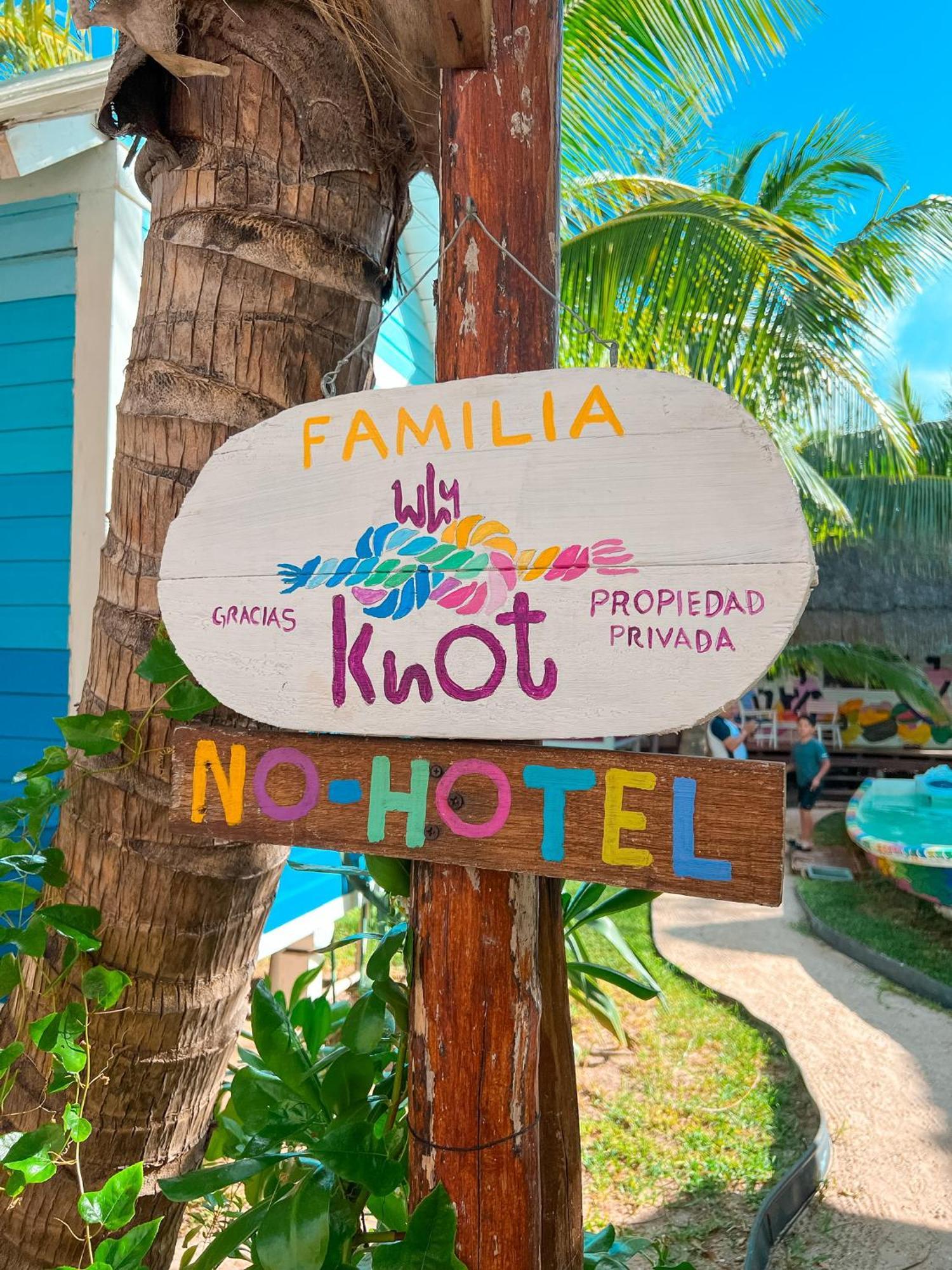 Bed and Breakfast Whyknot Holbox Exterior foto